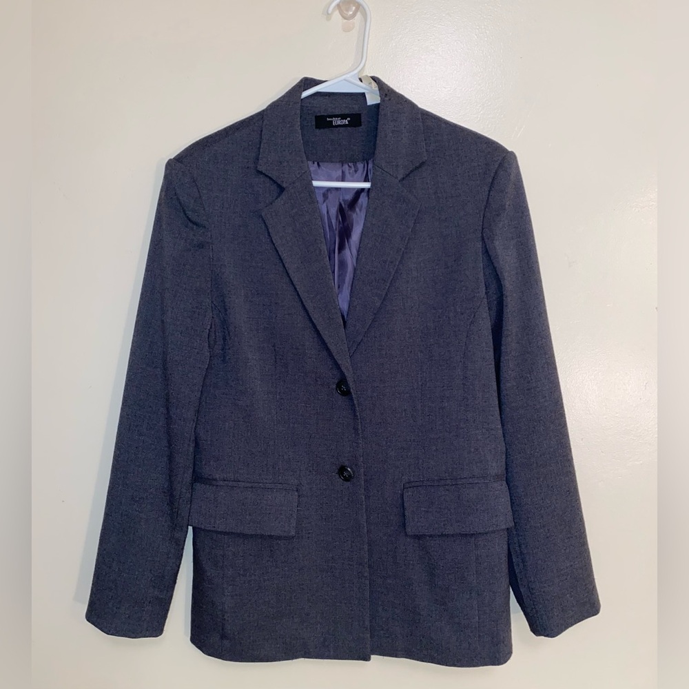 Boutique Europa Suit Jacket Blazer Size 6 Business